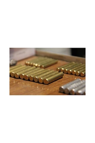 Perçin Bıçak Sapı Perçini Sarı Pirinç 6mm X 2.5cm. 10ad Sarı