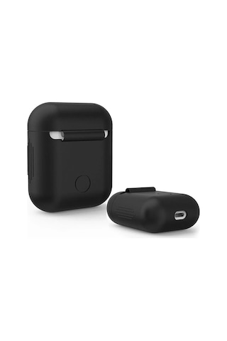 Ally Apple AirPods Uyumlu İçin Renkli Strap Kulaklık Askısı+ Silikon Kılıf- 5775 Standart