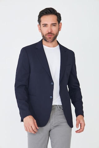 Lacivert Slim Fit Blazer Erkek Ceket Laci