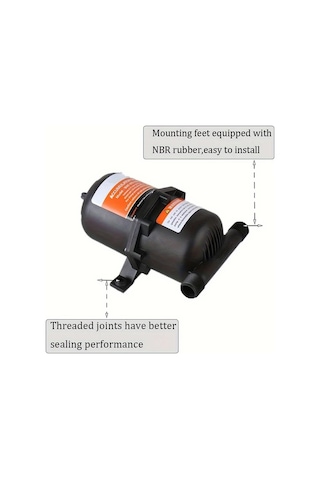 Motion003 1 Bilgisayar Rv Su Pompası Toplama Tankı Motorhome Karavan Seyahat Deniz İçin Önceden Şarjlı Abs Basınç Tankı Pil Olmadan İç Fonksiyonlu Pompa Aksesuarı