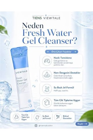 Tiens Viewtale Fresh Water Gel Cleanser