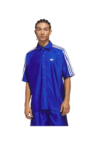 Kb7524-e Adidas Jacquard Top Erkek Gömlek Lacivert Kb7524-e