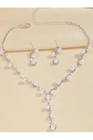 Bijoubijou Boyun Takısı Kolye Kordon Set 264634447