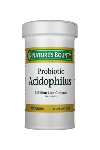 Nature's Bounty Natures Bounty Probiotic Acidophilus 100 Kapsül