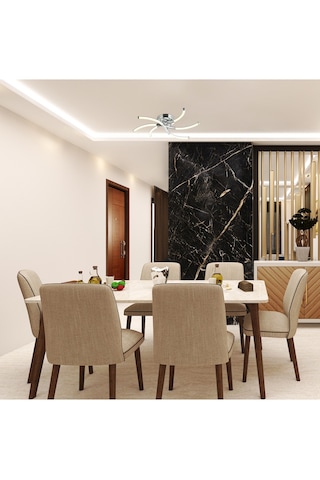 Lucea Canossa 70 Lık 3 Lu Ledlı Plafonyer 42w 3000k 3