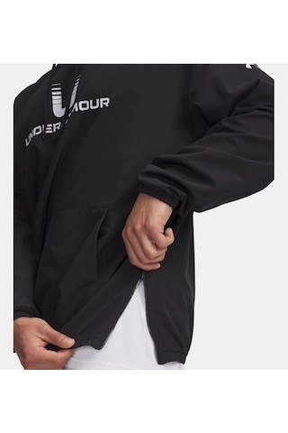 Under Armour Ua Unstoppable Wvn Hoodie Erkek Sweatshirt 6003864-001 Siyah