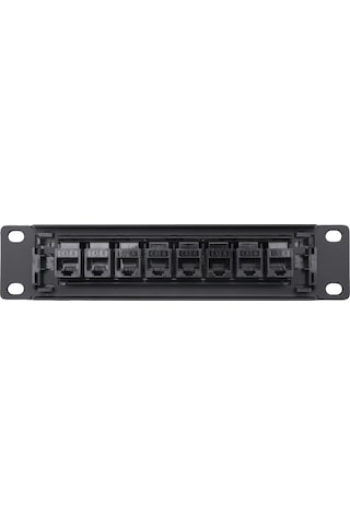 Portlu Düz Geçişli Cat6 Patch Panel Rj45 Ağ Kablosu Adaptörü