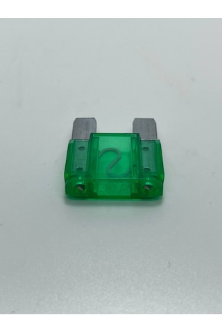 Yugo 30a Yeşil Şeffaf Büyük 30 Amper Max30 Maksi Bıçak Sigorta