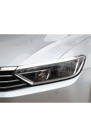 Volkswagen Passat 8.5 Far Üst Çıtası 3 Prç Krom 2019 ve Sonrası