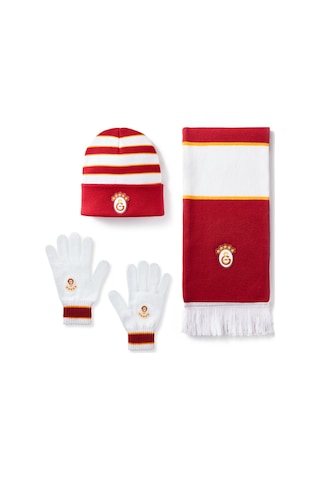 Gsstore Galatasaray 5 Yıldız Atkı Bere Eldiven Takım U252209 981026