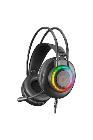 Rampage RM-K27 X-Jammer 3.5 MM 7 Renk Ledli Kablolu Kulak Üstü Oyuncu Kulaklığı