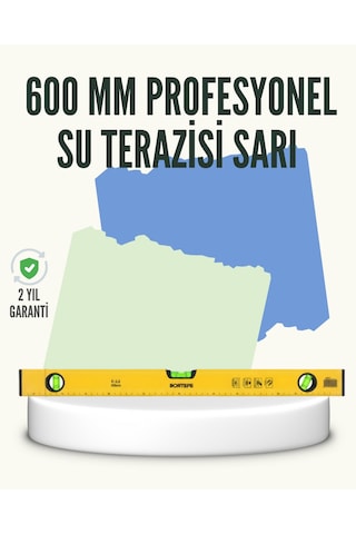 Profesyonel 600 Mm Su Terazisi Duvar Ve Montaj Semeglbl - 57 İşleri İçin