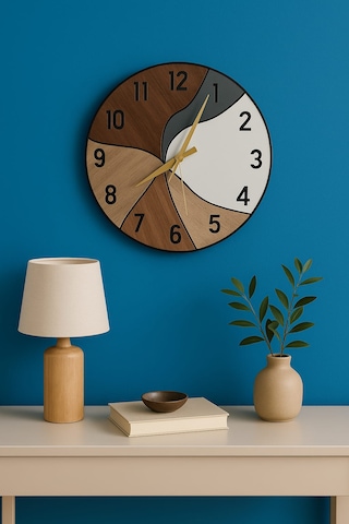 Yeni Tasarım Modern Duvar Saati Şık Ve Kalite Bir Arada No:1001 Siyah