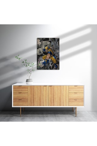 Cakasepetim Eski X Men Çizgi Roman Kahraman Görseli Ahşap Mdf Tablo