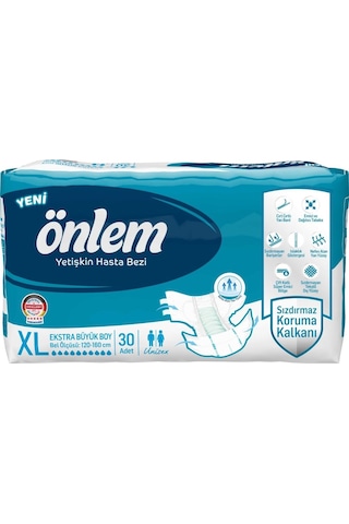 Önlem Yetişkin Hasta Bezi XL 30'Lu
