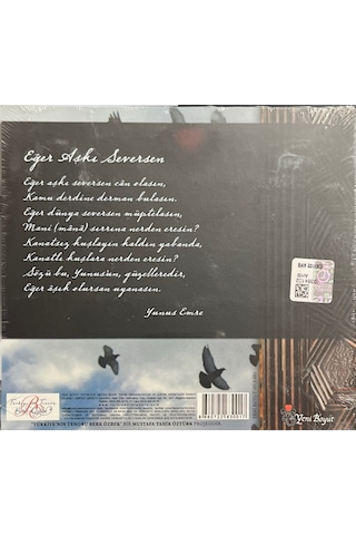 Müzik Cd Sidir - Plak Değildir Cd Berk Özbek Eğer Aşkı Seversen
