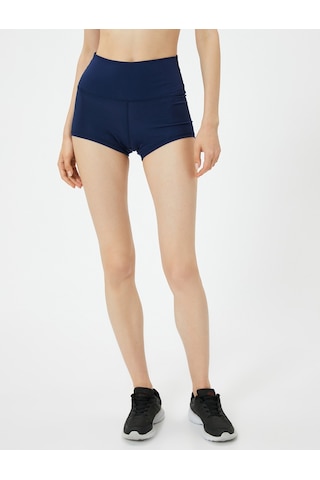 Koton Ekstra Mini Spor Tayt Standart Bel Slim Fit Lacivert 4sak40305nk Lacivert