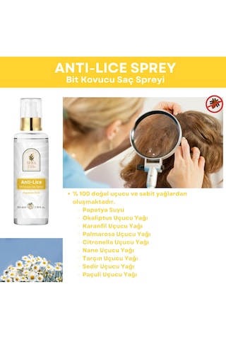 Sera Natura Lice Papatya Özlü Bit Karşıtı Spreyi 100 ML