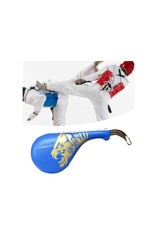 Pazly Suntek Profesyonel Taekwondo Kick Pad Mavi - Karate Boks Ekipmanı Mavi