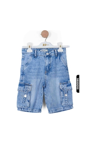 Escabel Xo Kids Erkek Çocuk Şort 5-14 Yaş 24015 Mavi