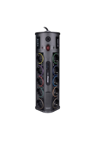 S-link Swv-prz010 Akım Korumalı Priz Usb Giriş 1.8mt 10'lu - 37071 2