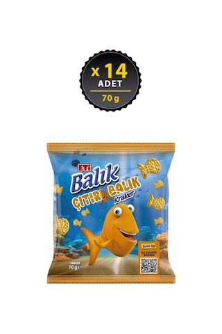 Çıtır Balık Kraker 70 G X 14 Adet