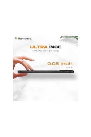 Ultra İnce Kılıf, İphone 11 İle Uyumlu, Kamera Çerçevesi Korumalı, Ekstra Tuş Takımı İle Gerçek Tuş Hissi, Bire Bir Uyum, Premium Cover, İphone Case Siyah