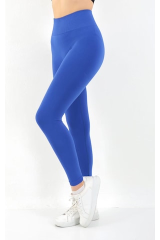 Kadın Yüksek Bel Büzgülü Toparlayıcı Fitness Tayt 16312 0029-25 Çok Renkli