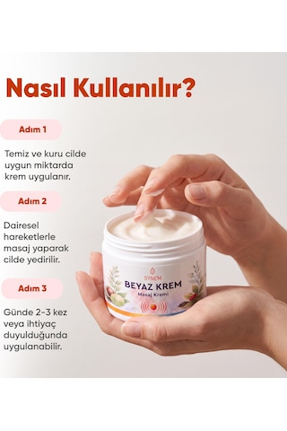 Synem Beyaz Krem Isıtıcı Ve Soğutucu Çift Etkili Masaj Kremi Arnika At Kestanesi Kafur Nane 100 Ml