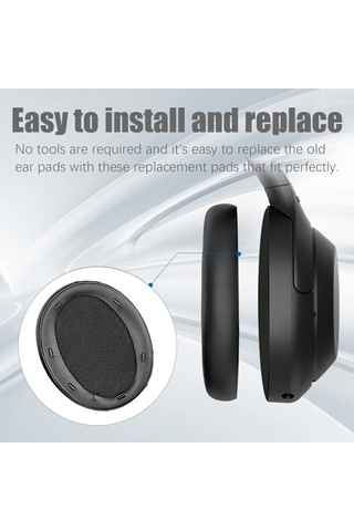 Inf Wh-xb910 Kulaklık Yastıkları, Kulak Pedleri 1 Çift Sony Wh-xb910n Siyah