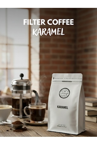 Filtre Kahve Karamel Aromalı 250gr