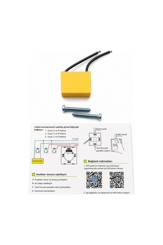 Swıtch Akıllı Wifi Dokunmatik Duvar Anahtarı 100-240v Ab Tak Beyaz