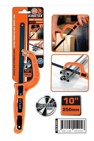 Standart Boy 31cm Demir Testeresi Takılan Çelik Metal Testeresi