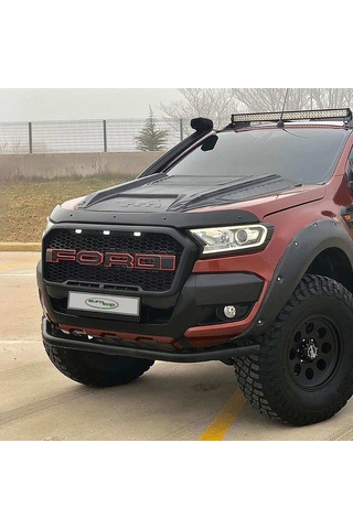Eurocap Ford Ranger Ön Kaput Koruyucu Rüzgarlık 3Mm Abs 2016-2