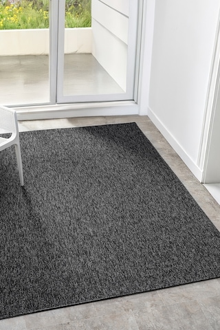 Mariesse Home Hav Toz Vermez Kolay Temizlenen Hasır Doku Sisal Halı 664-antrasit
