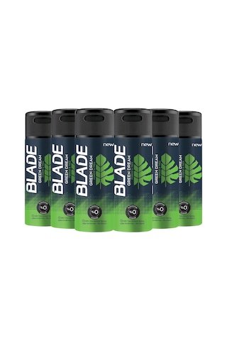 Blade Green Dream Deodorant 6 x 150 ML