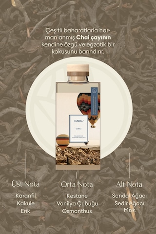 Kundal Tea Edition Chai Perfume Diffuser 140 ML