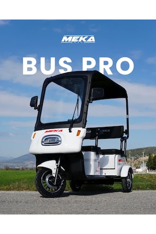 Meka Bus Pro 2000 Watt Akülü Otobüs Araba Beyaz