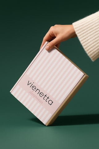 Lüks Kutulu Saten Pijama Takımı Dantel Kollu, Uzun Kollu, Kore İpeği Dokulu, Çeyizlik Hediye Seçeneği Leopar