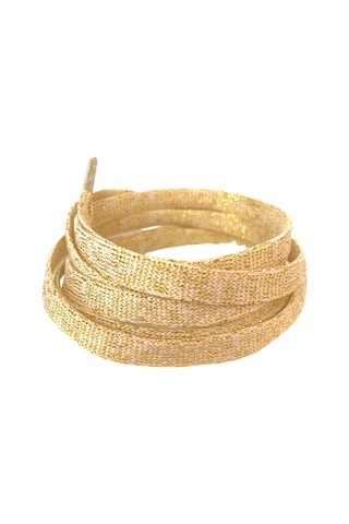 120 Cm Simli Yassı Ayakkabı Bağcığı Krem,1 Çift