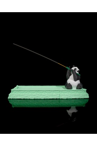 Flütçü Panda Tütsülük 30x13x9 Cm