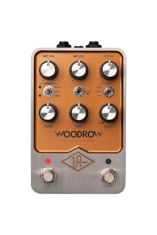 Uafx Woodrow '55 Instrument Amplifier Pedal 50'lerin Klasik Amerikan Tüplü Amplifikatörü
