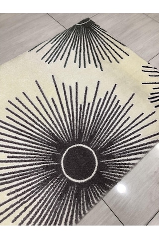 Saray Halı Samyeli 11473 Rn 100X200 Lila Krem 2 Metre Yolluk !