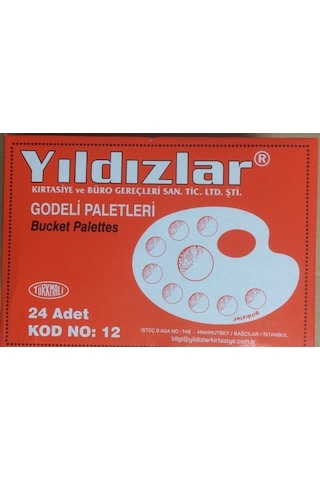 Palet Küçük Kod.012 Yıldızlar