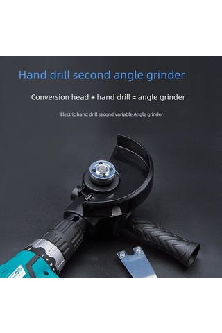 Fortunelane Matkapdan Taşlama Makinesine Dönüştürücü Bağlantı Kiti: Kesme, Parlatma Ve Taşlama Uç Parçaları Seti