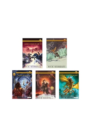 Merkezkitabevi Olimpos Kahramanları 5 Kitap Set Rick Riordan Merkezkitabevi Olimpos Kahramanları 5 Kitap Set Rick Riordan