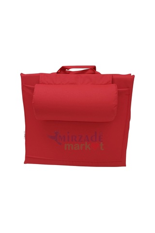 Mirzademarket Mirzade Lüks Plaj Minderi Çanta Katlanır Su Geçirmez-Kırmızı
