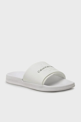 Calvin Klein Erkek Terlik YM0YM00361 YBR BEYAZ Beyaz