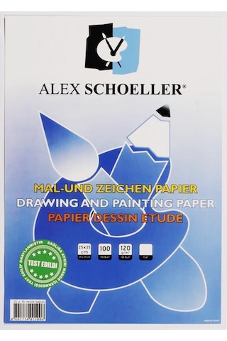 Alex Schoeller 25x35 CM Resim Kağıdı 100’lü