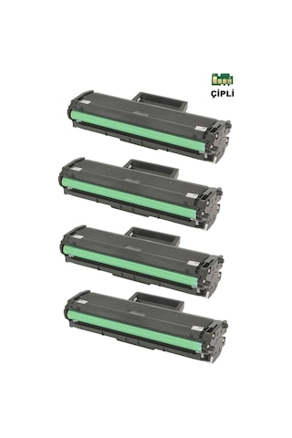 Hp M135 M137 107a W1106a 106a Çipli Uyumlu Toner 4'lü Paket